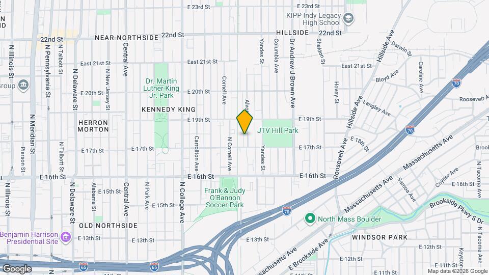 1722 Alvord St Map and Location Details