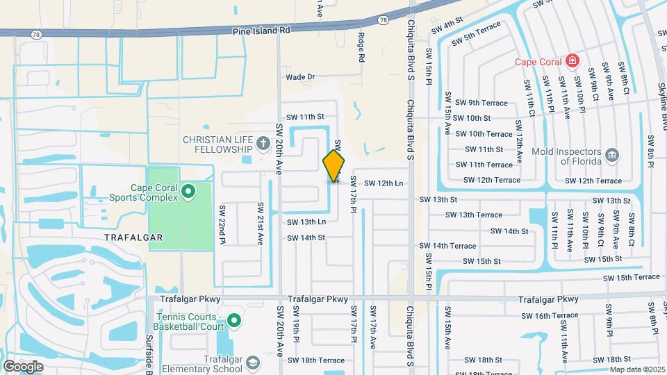 1230 SW 18th Ave Map and Location Details