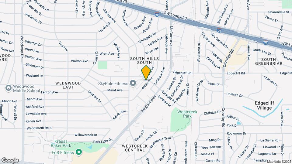 5904 Waits Ave Mapa y Detalles de la Ubicación