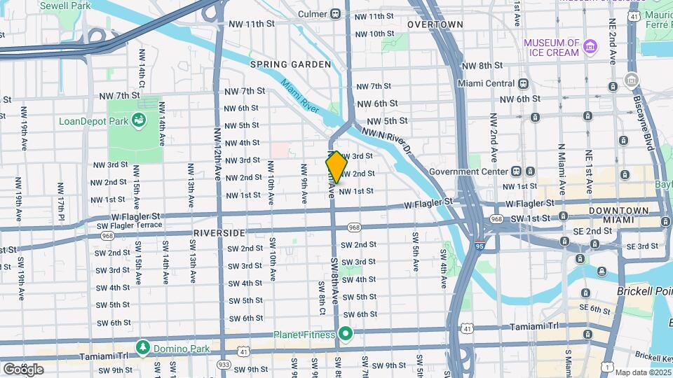 769 NW 1st St Map and Location Details