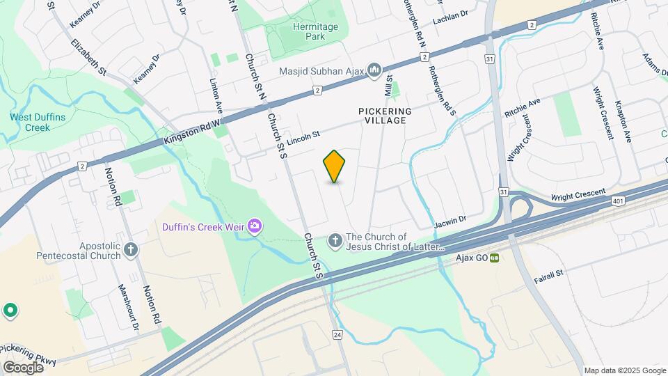 38 Hiley Ave Map and Location Details