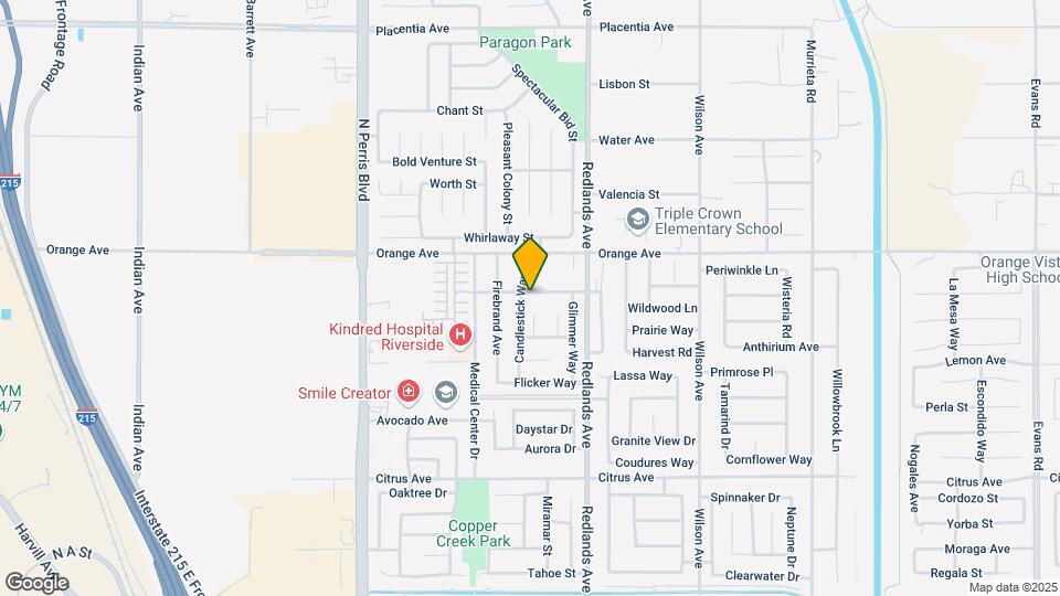 289 Flame Ave Mapa y Detalles de la Ubicación
