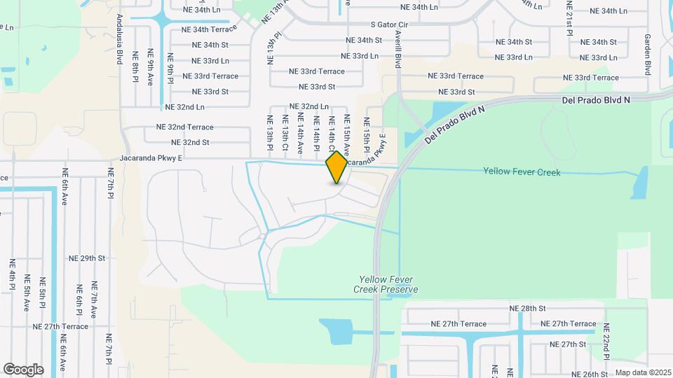 1437 Weeping Willow Ct Mapa y Detalles de la Ubicación