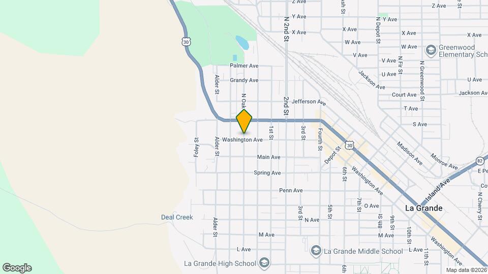 503 Washington Ave Map and Location Details