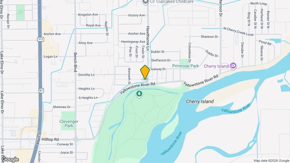 1147 Eldora Ln Map and Location Details
