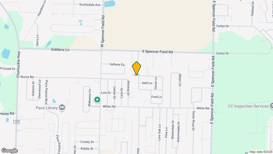 4203 Frasier Ln Map and Location Details