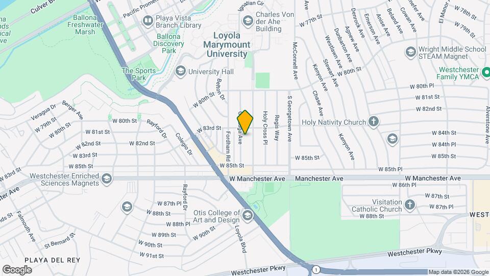 8318 Gonzaga Ave Map and Location Details