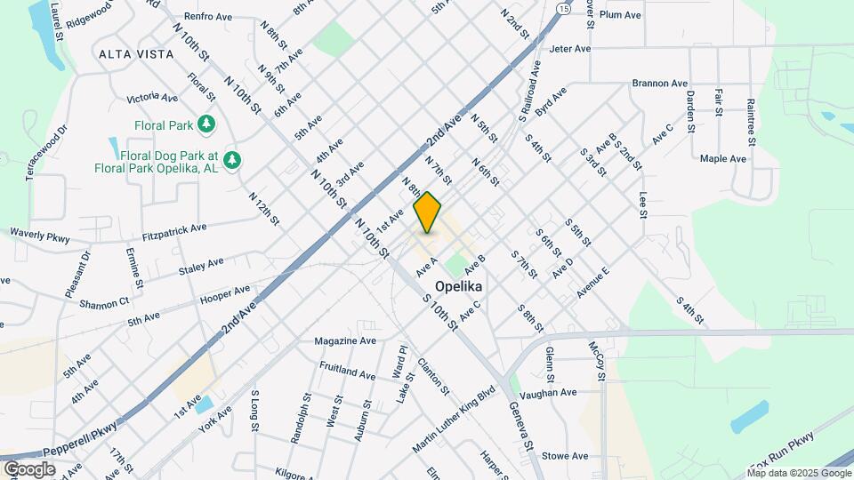 829 S Railroad Ave Map and Location Details
