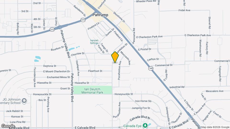 1271 S Dandelion St Mapa y Detalles de la Ubicación