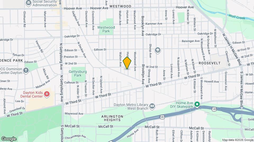 121-123 Huron Ave Mapa y Detalles de la Ubicación