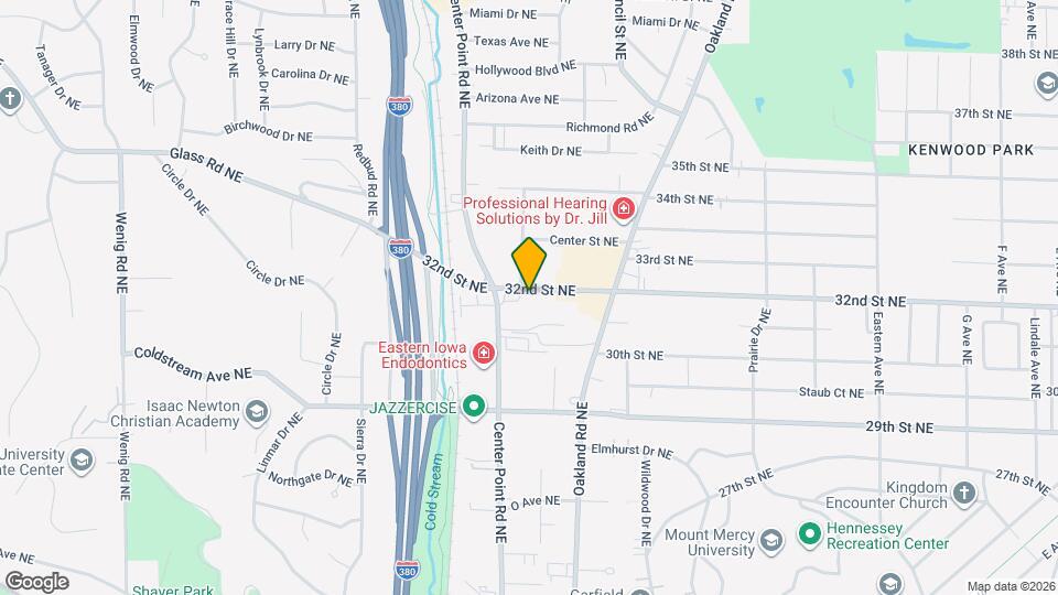 1655 32nd St NE Map and Location Details