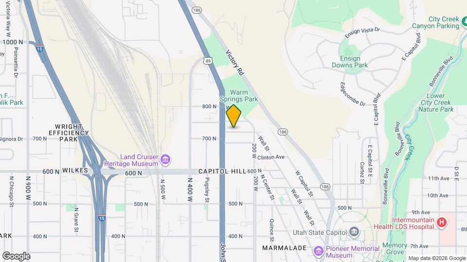 254 Fern Ave N Map and Location Details