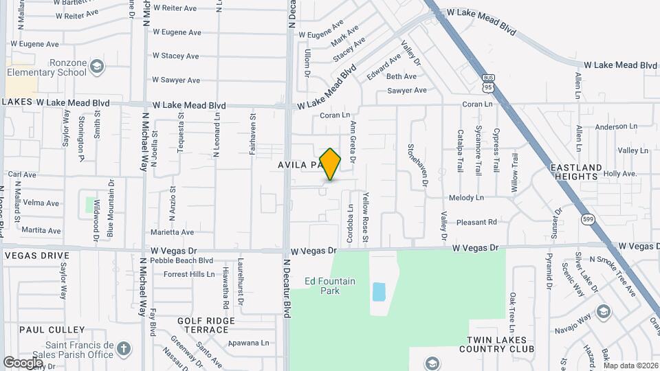 1760 N Decatur Blvd, Unit 425 Map and Location Details