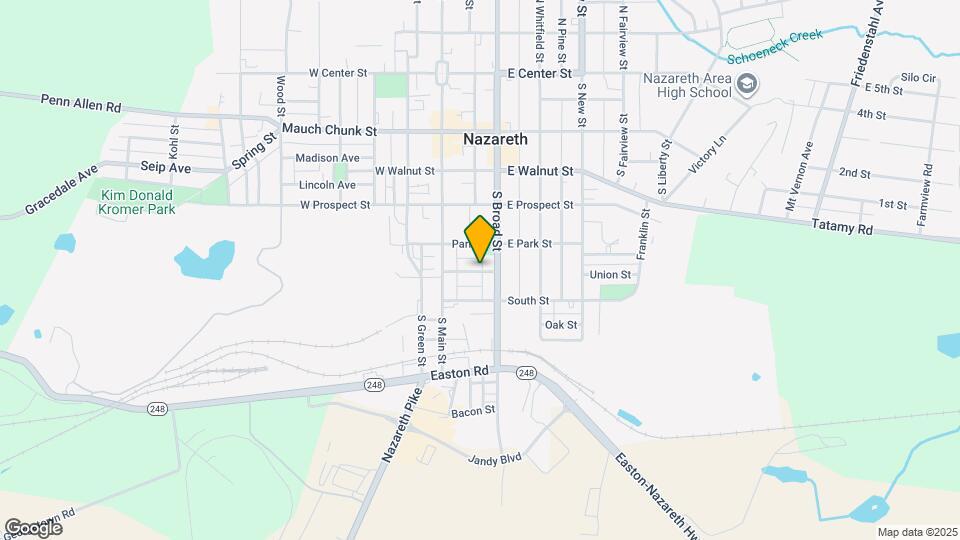 45 Evergreen St Map and Location Details