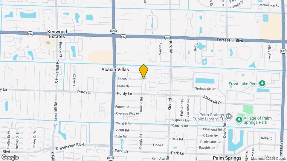 283 Woodland Rd Map and Location Details