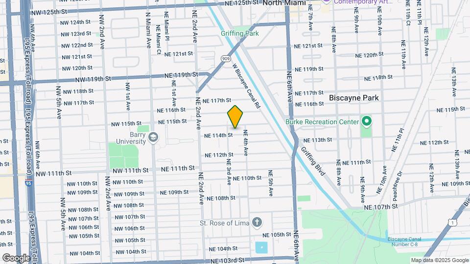 319 NE 114th St Map and Location Details