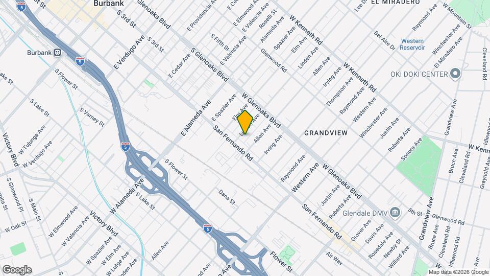 1016 Linden Ave Mapa y Detalles de la Ubicación