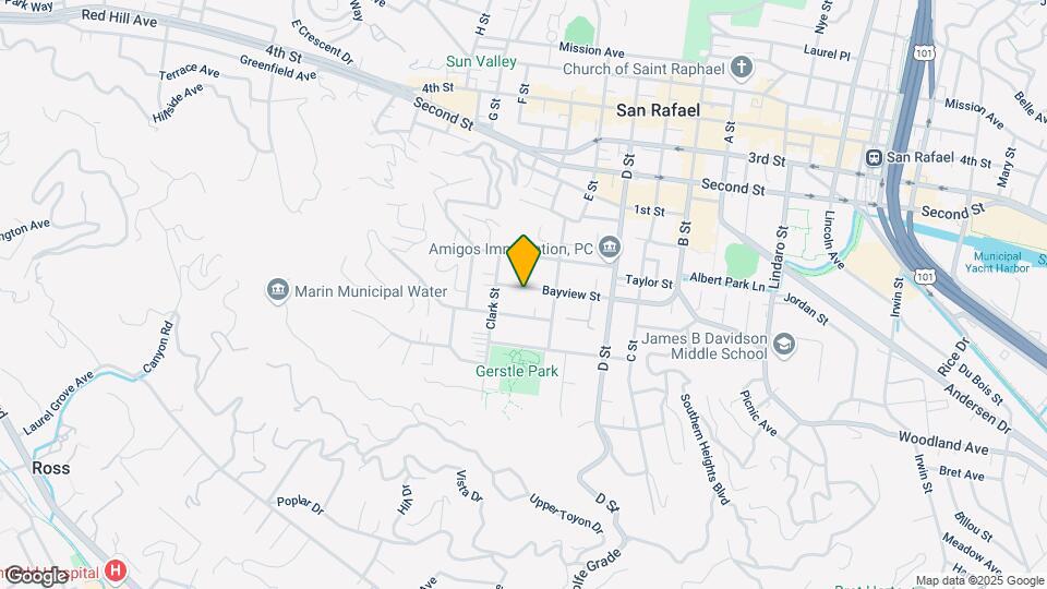 321 Bayview St Mapa y Detalles de la Ubicación