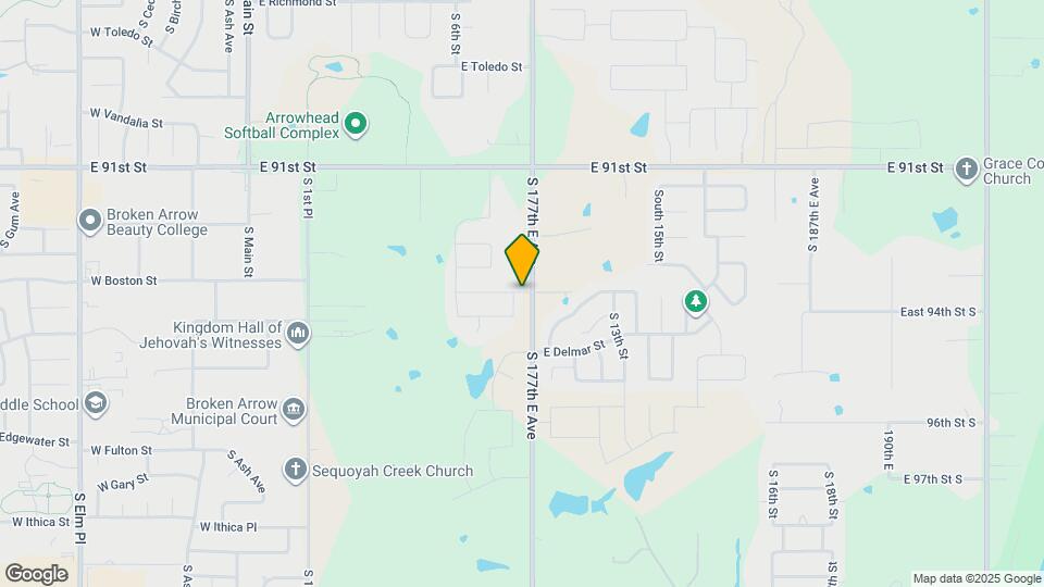 1022 E Delmar Pl Map and Location Details