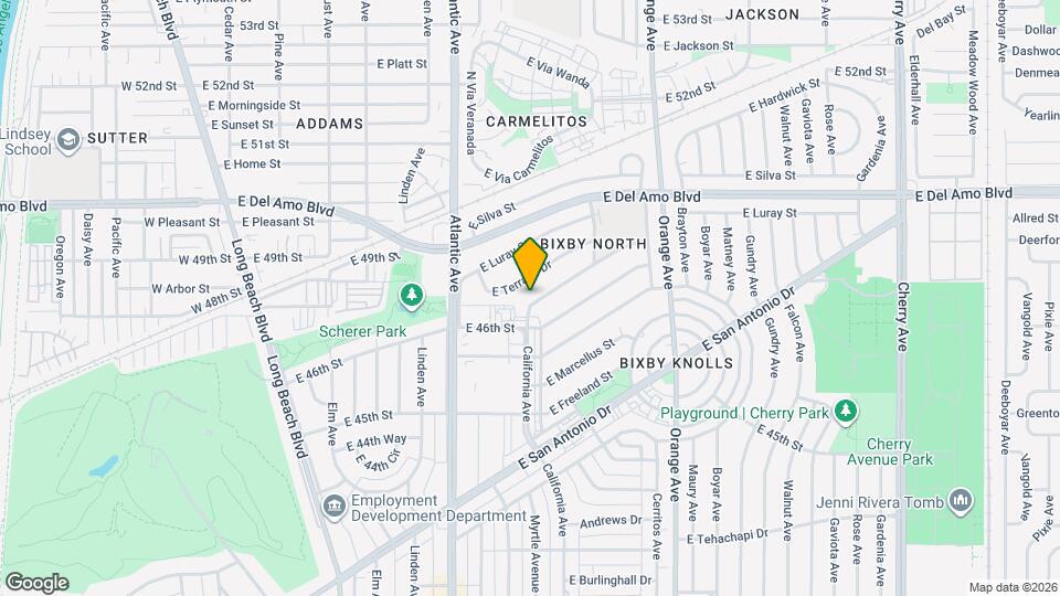 1003 E Ridgewood St Mapa y Detalles de la Ubicación