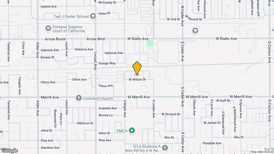 370 S Forest Ave Map and Location Details