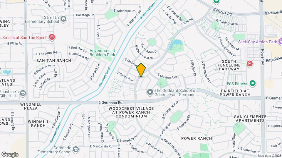 3860 S Coach House Dr Map and Location Details