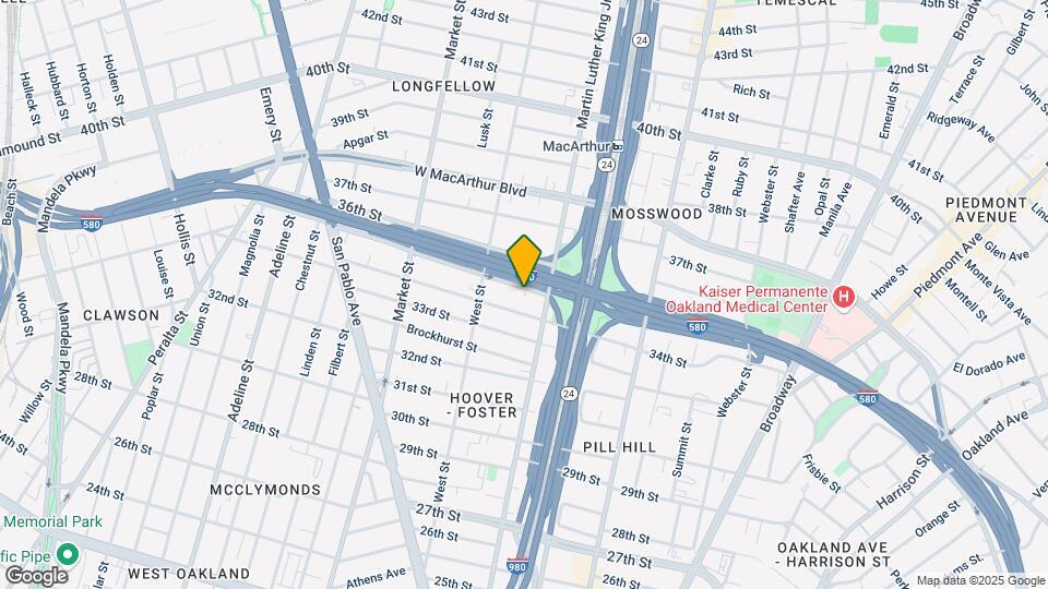 675 35th Street Map and Location Details