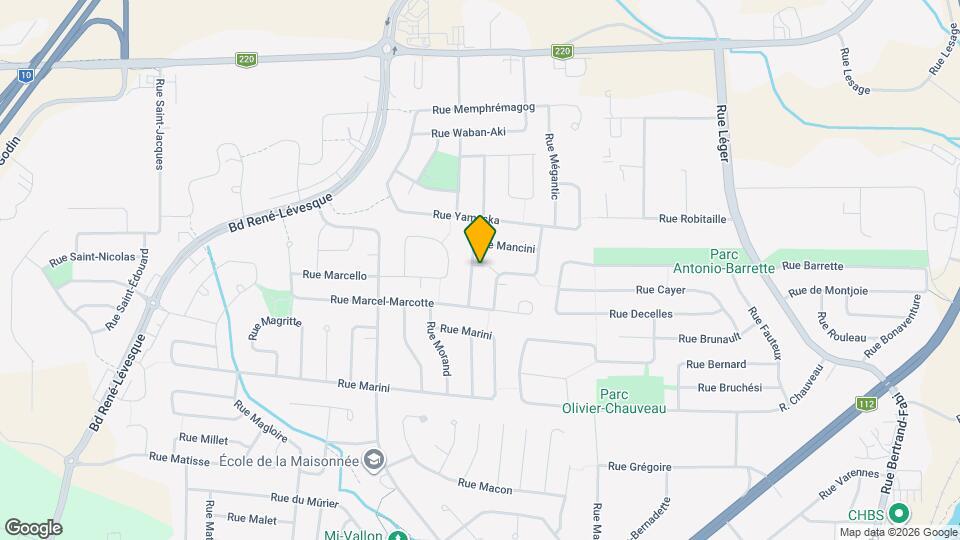 1709 Mancini Rue Map and Location Details