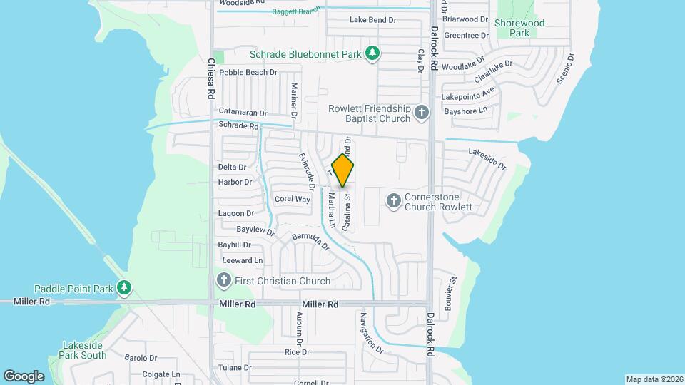 3909 Catalina St Map and Location Details