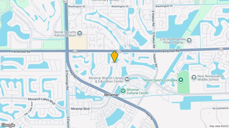 11740 SW 19th St Map and Location Details