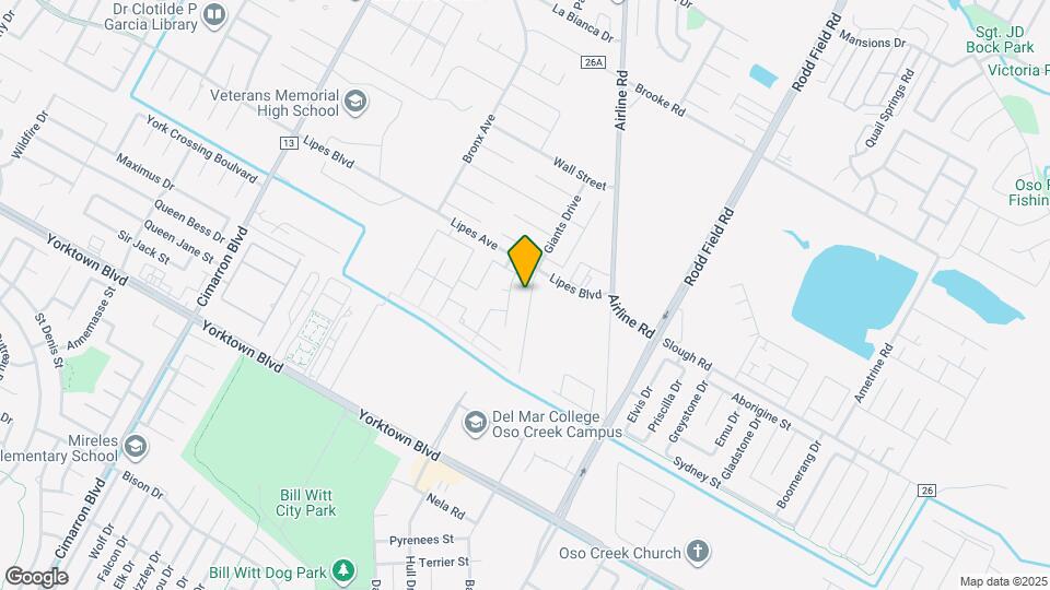 3917 Giants Drive Map and Location Details