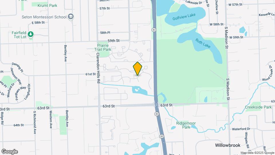 6135 Knoll Wood Rd, Unit 1B Map and Location Details