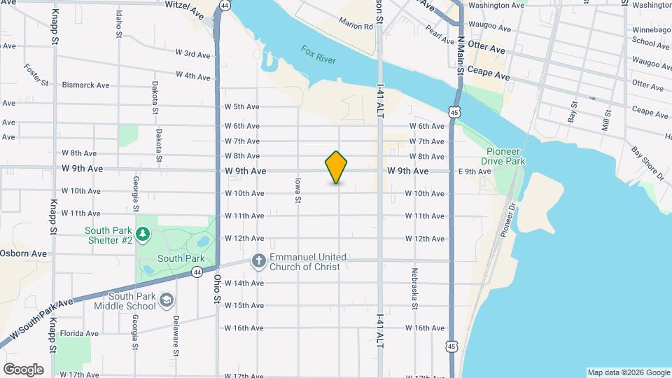 925 Minnesota St Mapa y Detalles de la Ubicación