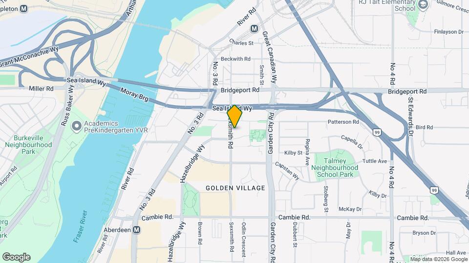 8833 Hazelbridge Wy Map and Location Details