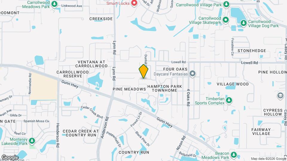 5422 Friarsway Dr, Unit 7 Mapa y Detalles de la Ubicación