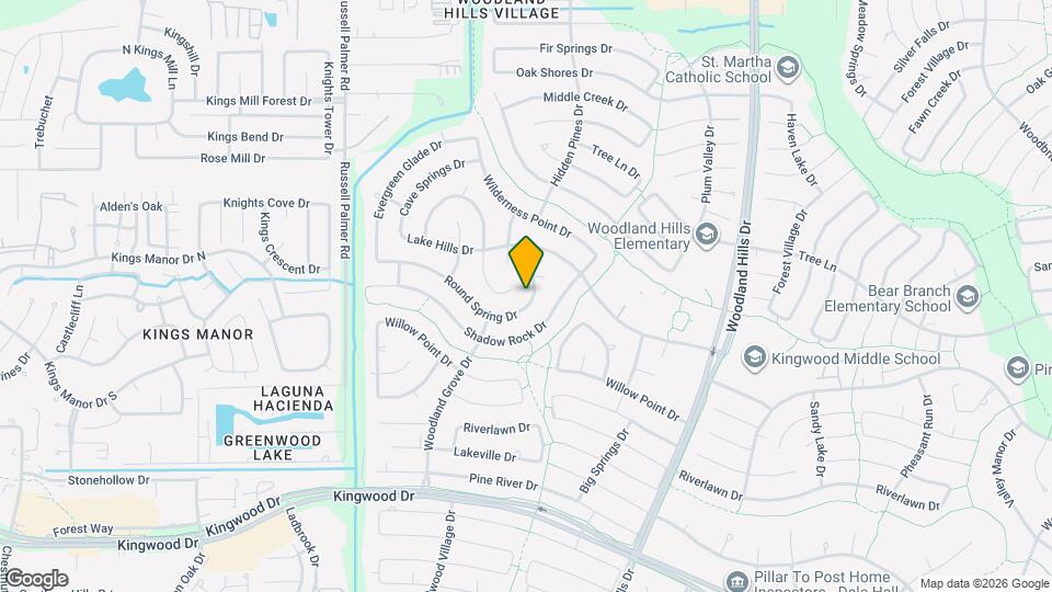 2035 Round Spring Dr Map and Location Details