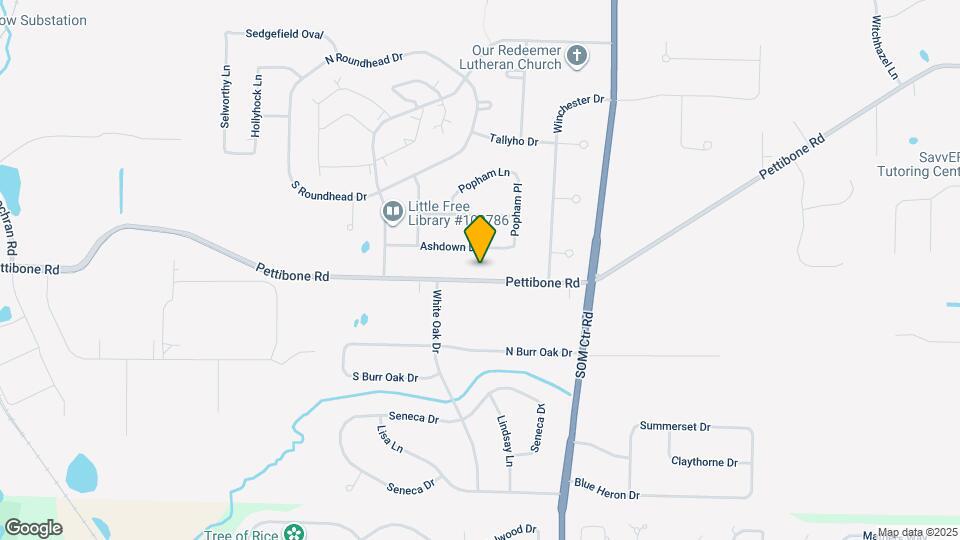 33121 Pettibone Rd Map and Location Details