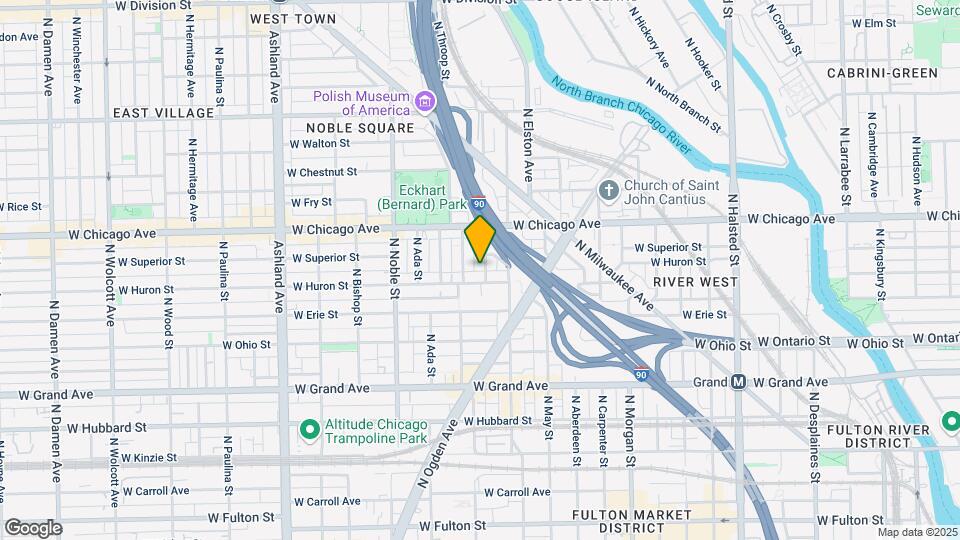 712 N Willard Ct-Unit -1 Map and Location Details
