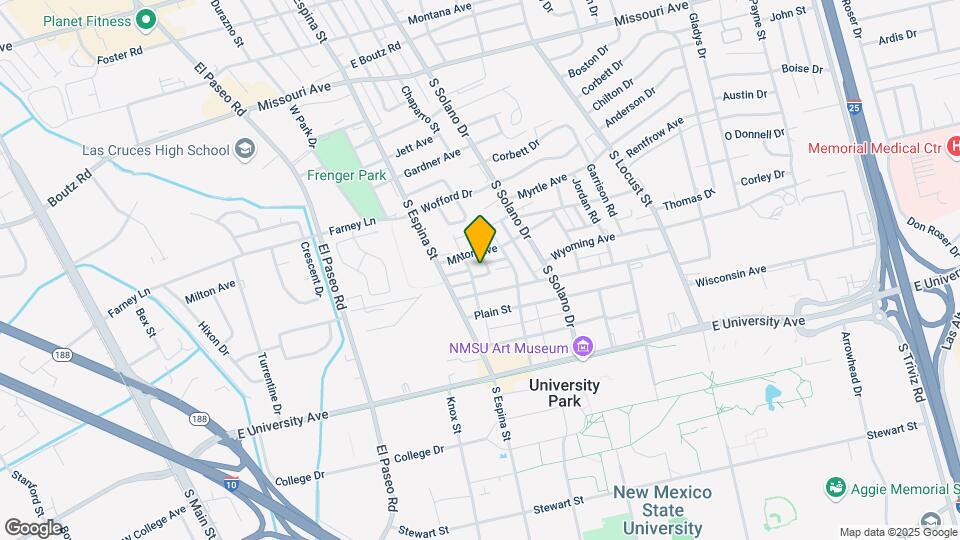 1115 Newberry Ln Map and Location Details