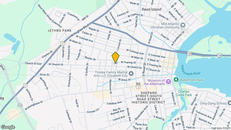 203 Persse St Map and Location Details