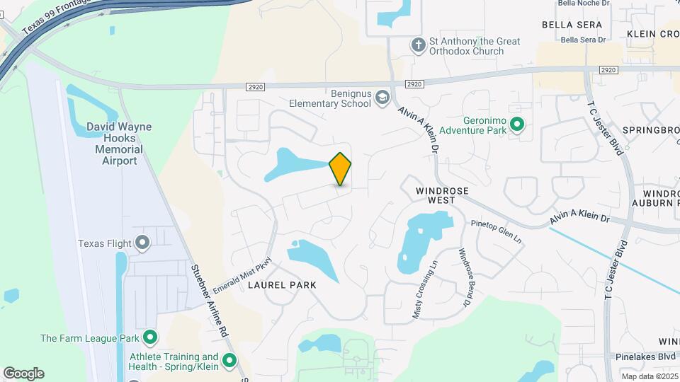 7314 Saddle Tree Dr Map and Location Details