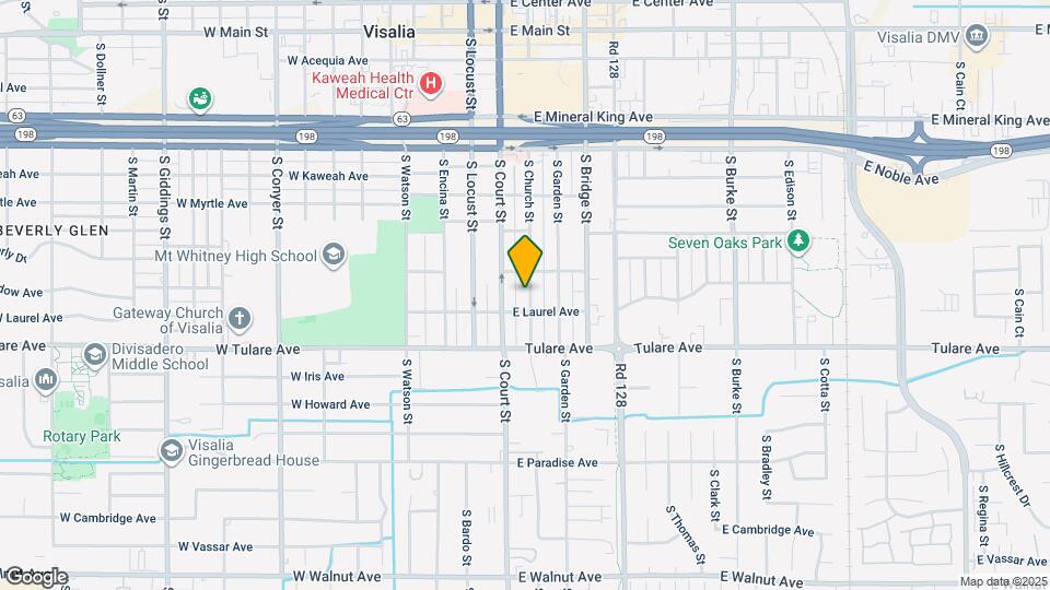 719 S Church St Map and Location Details