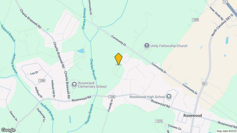 109 Hawk Pl Map and Location Details