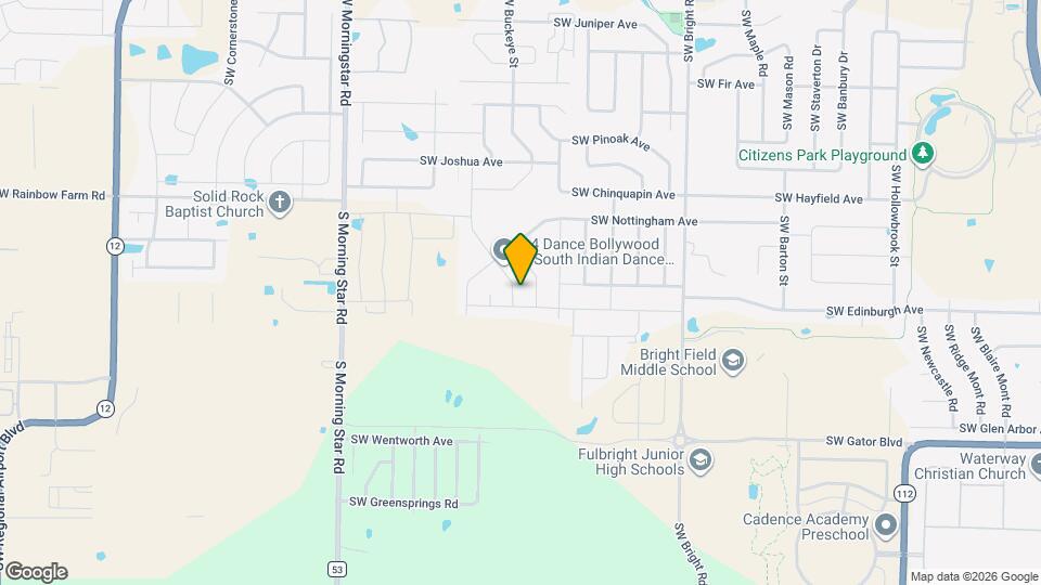 4703 SW Lilly St Map and Location Details