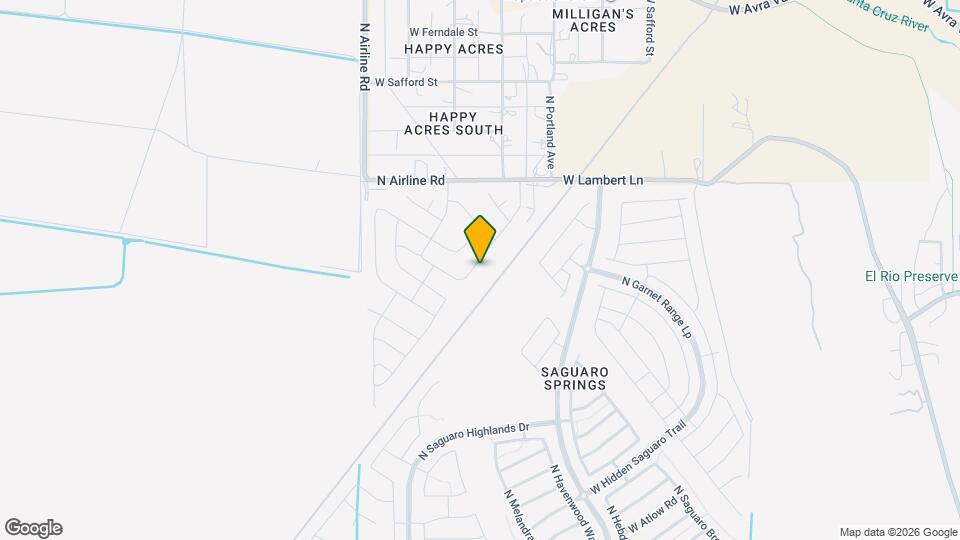 10232 N Crooked Peak Trail Map and Location Details