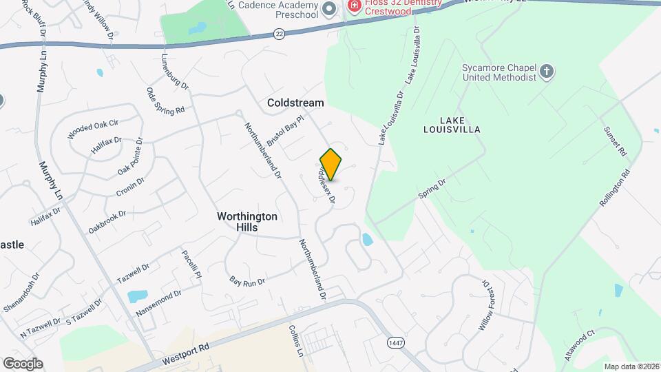 5001 Middlesex Dr Map and Location Details