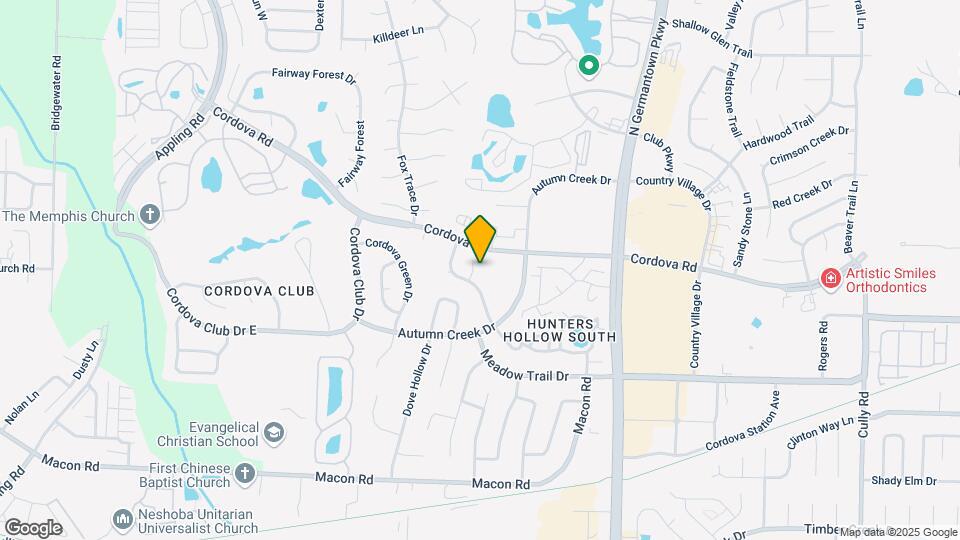 7871 Brady Creek Cove Map and Location Details