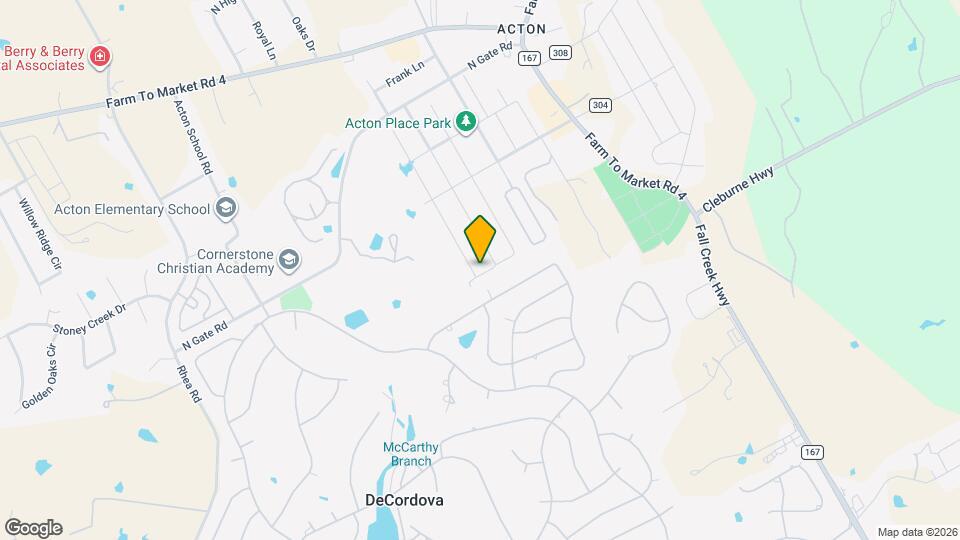 3333 Windcrest Dr Map and Location Details