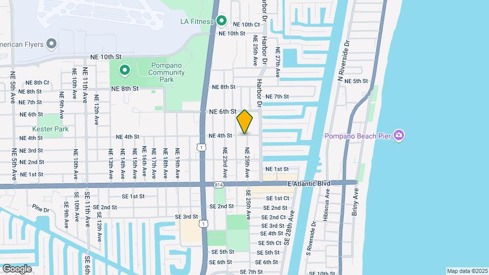 2418 NE 4th St Mapa y Detalles de la Ubicación