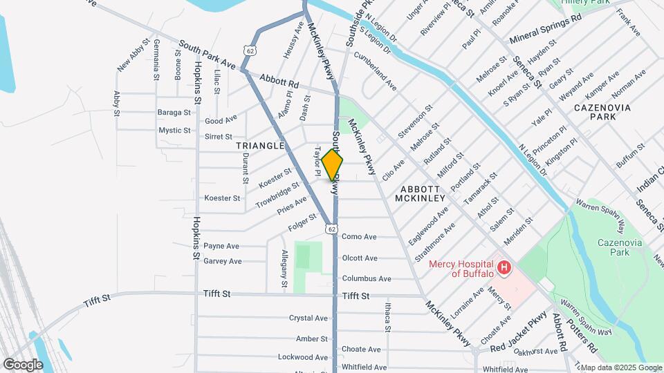 116 Southside Pkwy Map and Location Details